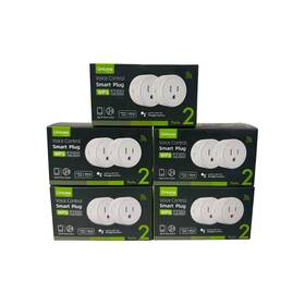 Ghome Smart 794775827589 Voice Control Plug Lot Of 5 10 Plugs Total