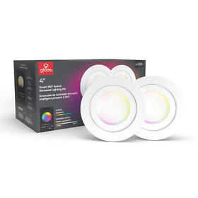50467 Globe Electric Pack Of 2 Smart Collection Led White