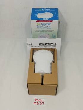 Ps15emz5-1 Gocontrol 093863140747 Nortek Smart Wall Outlet Z-wave Plug-in New-old Stock