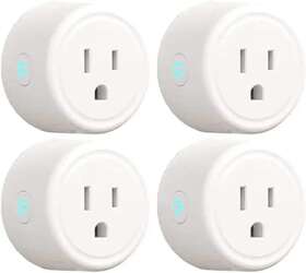 Wp3-4w Gosund Smart Plug 2-in-1 Compact Design 2.4 Ghz Wi-fi Alexa Com