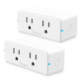 B5082103 Govee Dual Smart Plug 4 Pack 15a Wifi Bluetooth Outlet Work With Alexa And
