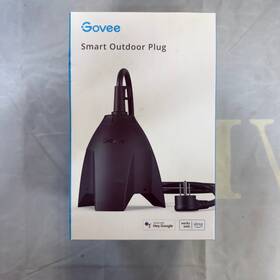 Govee-h5160 Govee Outdoor Smart Plug Wi-fi Outlet With 3 Sockets Works Google Alexa