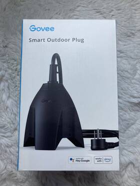 H5160111 Govee Outdoor Smart Plug 3-in-1 Compact Wifi Bluetooth