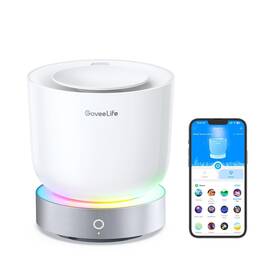 H7161 Goveelife Smart Essential Oil Diffuser With Alexa Voice App Control For Home