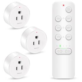M-ks-ck2-3r05-433-set-0424 Greencycle Remote Control Outlet Timer Switch Plug In Light O