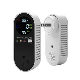 Haokesite Kh158 Plug In Natural Gas Detector Carbon Monoxide 4 In1 Co Methane