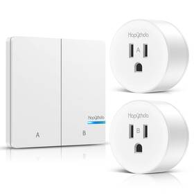 Sw-r05 Hapythda Sw-nk2&sw-r05 Remote Control Outlet Plug 15a/1500w Wireless Light Switch For Lights Fans