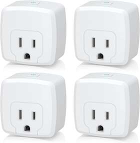 152t Hbn 4pack Smart Plug Wifi Switch Socket Outlet Compatible With Alexa Googleassistant