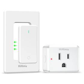 Sw-ak1 Hihiniu Sw-ak1&r06 Remote Control Outlet Wireless Wall Mounted Light Switch Compact Indoor Elec