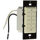 Hlck6-t  Leviton Hlc Keypad Room Controller Light Almond 078477793749
