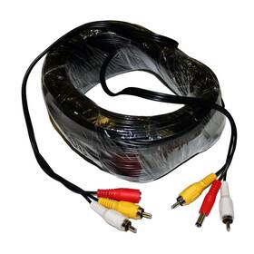 Homevision Technology Inc. 669716639685 Seqcam 150 Feet Rca Audio Video Cable Black