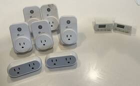 Housetek 313093482463 X9 Smart Plug Houzetek Mini Wifi Outlet With Remote Control And Timer Function Used