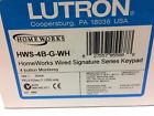 Hws-4b-g-wh Lutron Homeworks
