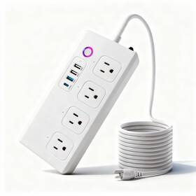 Pd20w Jinvocloud Zigbee Smart Power Strip Surge Protector Extension Cord With 4 Individually Co