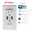 Jj13628 Diconna Us Smart Wall Outlet Wifi Dual Usb Socket Remote