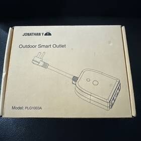 Plg1003 Jonathan Y Jonatahan Outdoor Smart Dual Plug Wifi Remote App Control For Lights