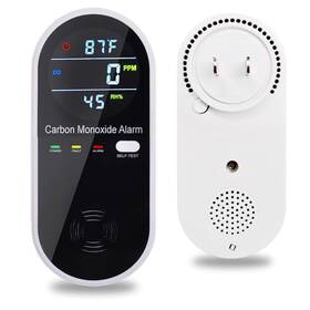 Kh106 Kh Alert Carbon Monoxide Detectors Detector Plug In With Temperature