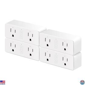 B0b1d8wgb7 Klein Tools 15a Smart Wifi Plug Outlet Extender With Timer Alexa And Google Compatible