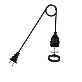 Ma6017 Kolakodlux 10foot With Wire Electric Light Socket Waterproof 1 Pack Plug 6017