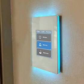 Lanbon 735626381621 Lcd 1/2/3 Gang Smart Light Switch 3 Way For Whole House Panel By Wifi Me