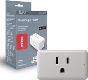 Legrand A62dqvsf8 Radiant Wi-fi Matter Smart Plug Hub Required 15a Easy Setup