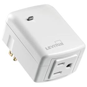 Dzpa1-2bw Leviton 313039882876 Decora Smart Plug-in Outlet With Z-wave Technology White