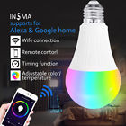 Lmi819813 Insma Wifi Dimmable Smart Bulb Rgb Light Remote Control For