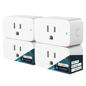 Lukyamzn 313035435427 15 Amp 120 Volt Wifi Bluetooth Smart Plug Energy Monitoring Grounding Outlet Voi