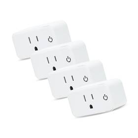 Lunabode Led 076532349818 Smart Plug - 4 Pack Home Wi-fi Plugs Outlet Works With Echo Alexa And Go