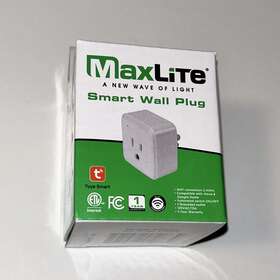 Maxlite 767627050732 - Wifi Smart Wall Plug Google And Alexa Compatible New In Box