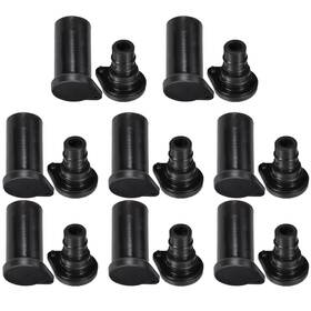 47516-swsdwc-8 Meetoot 8pcs Solar Weatherproof Silicone Dust And Waterproof Cap Connector Fo