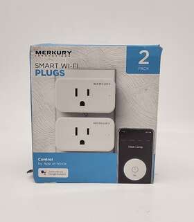 Bndy000056 Merkury Innovations Smart Wi-fi Plug 2-pack New In Box