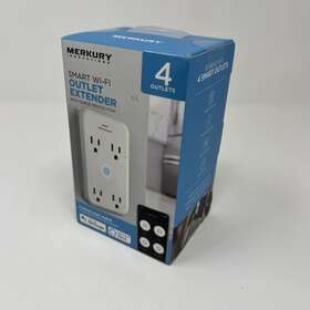Mi-ww119-199w Merkury Innovations Brand New Smart Outlet Extender Surge Protection 4 Outlets