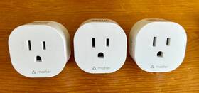 Mss115 Meross Mini Smart Plug Matter Wifi Three 3 Plugs Apple Home Alexa Google
