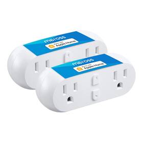 Mss120bhk Meross Wifi Dual Smart Plug 15a Outlet Supports Apple Homekit Siri Alexa