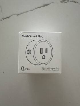 Mesh Whdm01 Bluetooth Smart Plug Compatible With Alexa Only