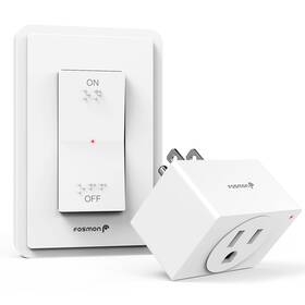 C-10780us Nobrand Wireless Remote Outlet Plug Battery Braille 15a/1875w No Wiring