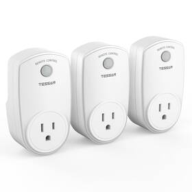 Es9939u Nobrand Wireless Plug Switch 1 Remote 3 Outlets 100ft Range