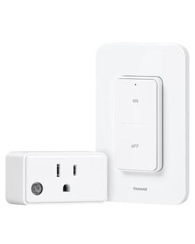 Twrs11a Nobrand Wireless Remote Control Outlet 200ft Rf Range No Wiring 15a/1875w Etl Listed