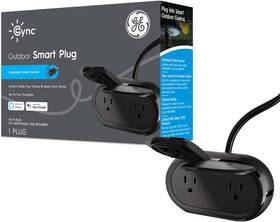 93128846 Onestop-stores Ge Outdoor Smart Plug Bluetooth And Wi-fi Outlet Socket Weather Resistant Plu