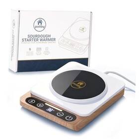 Plby-25-01 Poliby Sourdough Starter Warmer Mat - 24h Timer Precise 1 F Thermostat Control 70