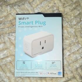 Press Play N1225 Wifi Smart Plug Type B Alexa Google Home App Voice Control White