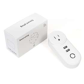 Protover 768494423490 Smart Wi-fi Plug Independently Controlled Mini Home Outlet Multiple T
