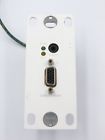 Qm-wcc-1-w-t Crestron Quickmedia Wall Plate Computer Center Single Input Used