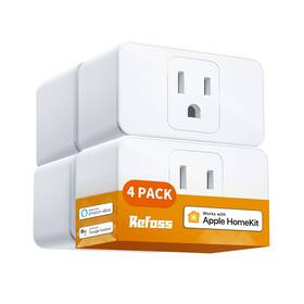 Rss110 Refoss 600358067030 Smart Plug 4 Pack Wifi Outlet Works With Apple Homekit Alexa