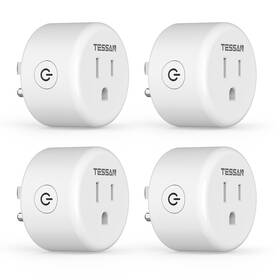 Shenzhen Cuco Smart Technology Co. Ltd. 69efc3907ff18be2d28a61e0 Plug Tessan Wifi Timer Outlet Compatible With Alexa And Google Assistant