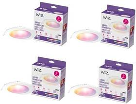 R604728-4 Signify North America Corporation 6-inch Slim Color Downlight - Pack Of 4-2200k-6500k Indoor Connects To