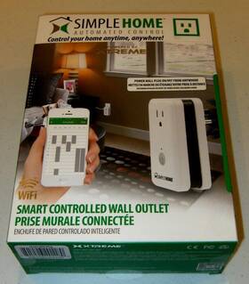 Xws7-1001-wht Simple Home New Smart Controlled Wi-fi Wall Outlet