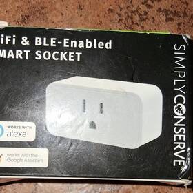 Ss-15a1-wifi-ble Simply Conserve Wi-fi Ble Smart Socket And A Wemo Plug 889