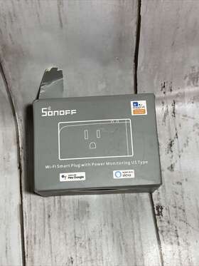 Sonoff 920075775433 S31 Wifi Smart Plug With Energy Monitoring 15a Outlet Timer Switch Etl